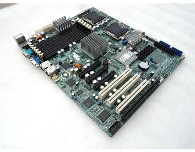 Alt view image 2 of 3 - For X7DCL-I 771 Server Motherboard 5100 Support 54 CPU Dual Channel Motherboard