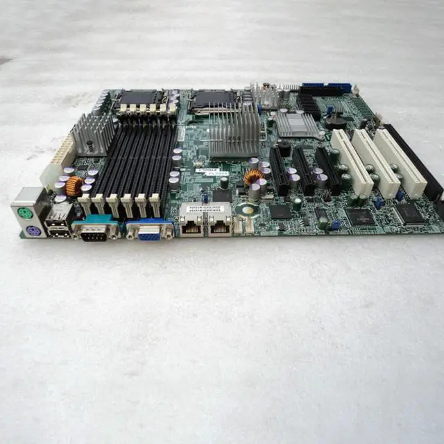 Alt view image 3 of 3 - For X7DCL-I 771 Server Motherboard 5100 Support 54 CPU Dual Channel Motherboard