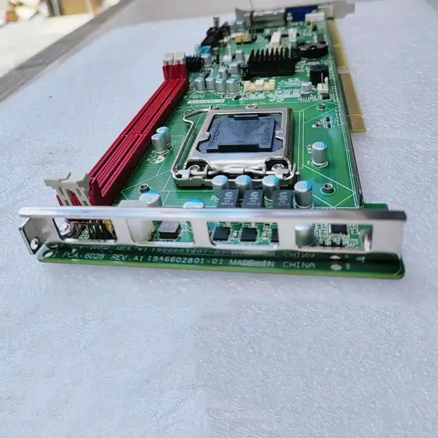 Alt view image 2 of 3 - For Advantech Industrial Control Motherboard LGA1150 H81 Dual Network Card PCA-6028G2 PCA-6028