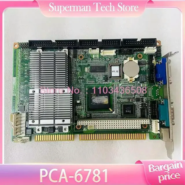 Main image of PCA-6781LV Industrial Computer Equipment Motherboard PCA-6781 Rev:A1