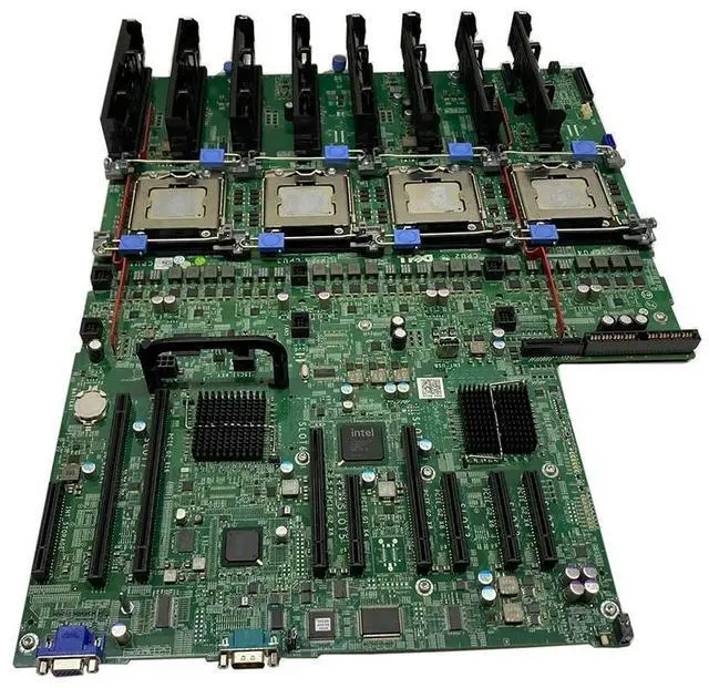Alt view image 2 of 3 - For R910 P658H P703H HV8Y2 KYD3D NCWG9 Server Motherboard