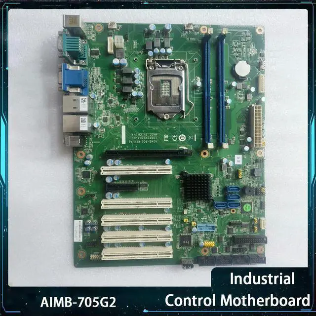 Alt view image 2 of 3 - Industrial Motherboard For ADVANTECH AIMB-705G2 AIMB-705 AIMB-705G2-00A1E LGA1151 5×PCI