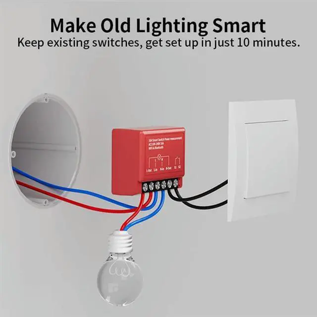 Alt view image 3 of 4 - Switches And Circuit Breakers 16A +BLE Switch Switch Module DIY Timing Breaker Life For Google Alexa Voice Contr