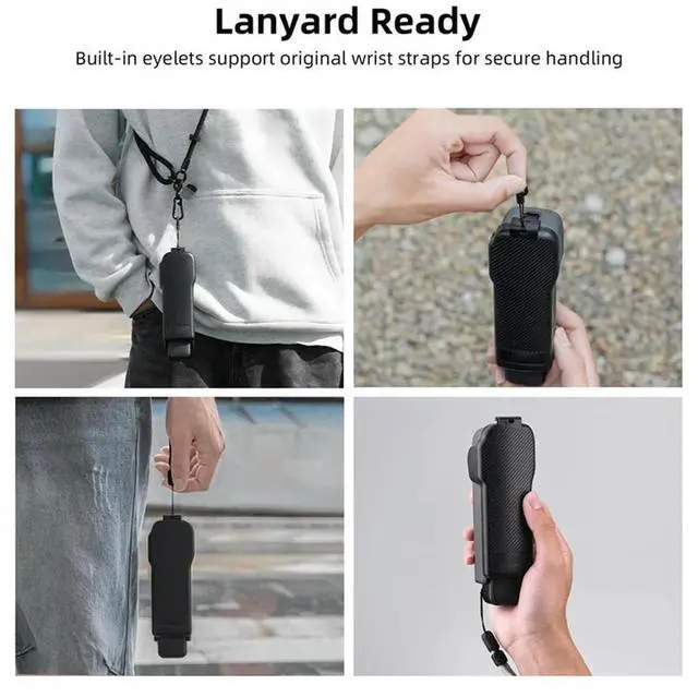 Main image of For Osmo Pocket 3 Gimbal Flip Cover Case Accessory Set Includes Lens Protector Cap, 3 Filter Combo Holders