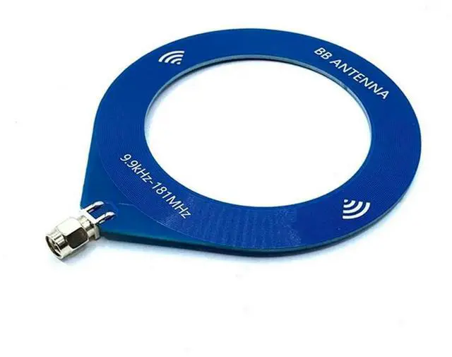 Alt view image 3 of 4 - 2X 9.9Khz-181Mhz Frequency Small Circular Antenna Broadband Antenna Portable MW SW Antenna For Radio