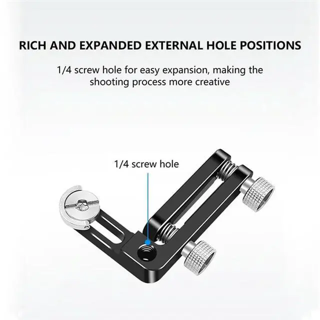 Alt view image 2 of 4 - Universal DSLR Wire Lock Clamp For Photography Cable Clip -Compatible Camera Cable Clamp For Camera Cage