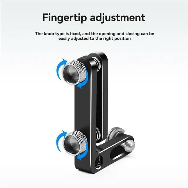 Alt view image 3 of 4 - Universal DSLR Wire Lock Clamp For Photography Cable Clip -Compatible Camera Cable Clamp For Camera Cage