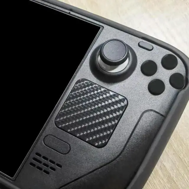 Alt view image 4 of 4 - 6Pieces/set Anti-slip rackpad Sticker for Steam Deck Controller Accessories Non-slip for Protection Cover Stickers Skin