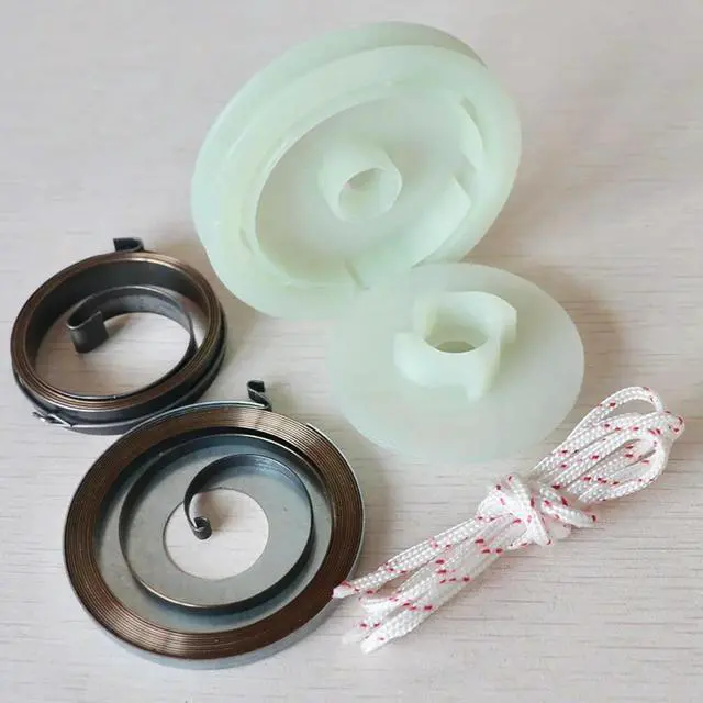 Alt view image 3 of 3 - 5200 5800 52Cc 58Cc for Chinese Chainsaw Easy Starter Recoil Spring Pulley Rope Repair Kit Gas Saws