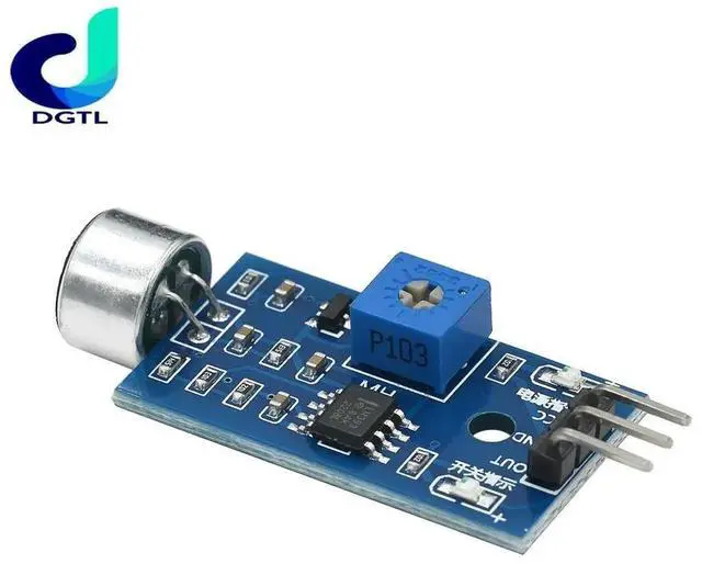 Alt view image 2 of 3 - High Sensitivity Sound Microphone Sensor Detection Module For AVR PIC KY-037 Sound Detection Sensor Module Sound Sensor