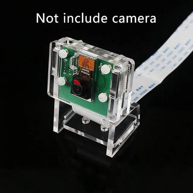 Alt view image 2 of 3 - Ov5647 Mini Camera Acrylic Holder Transparent Webcam Bracket For Raspberry Pi 3 Camera Rich