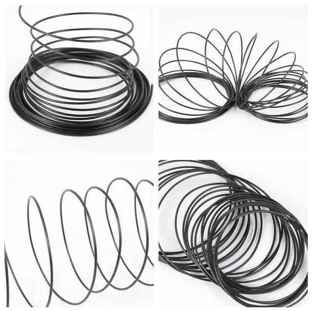 Alt view image 2 of 3 - 10M ABS 3D 1.75mm Printer Filament for 3D Scribble Pen Printers - Black