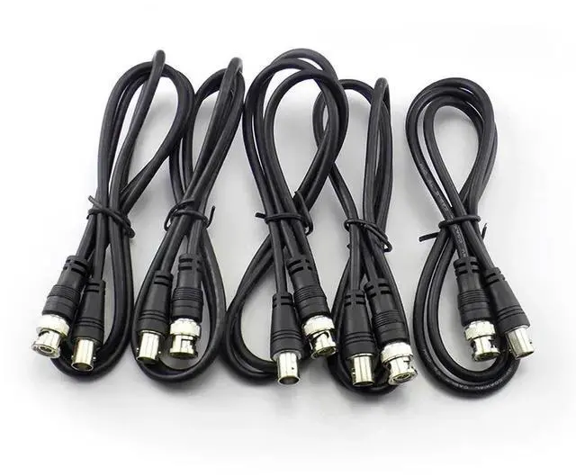 Alt view image 2 of 3 - BNC Female To Male Adapter Cable For CCTV Camera BNC Connector Extension Coaxial Line Camera Accessories 1M