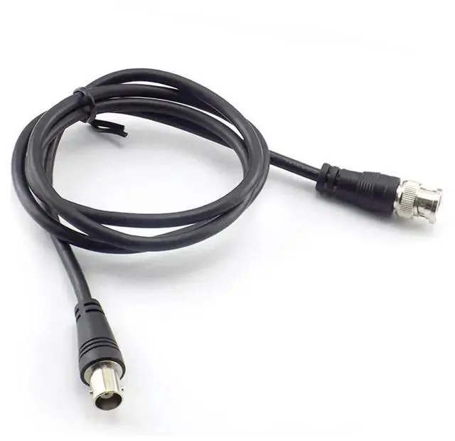 Alt view image 3 of 3 - BNC Female To Male Adapter Cable For CCTV Camera BNC Connector Extension Coaxial Line Camera Accessories 1M