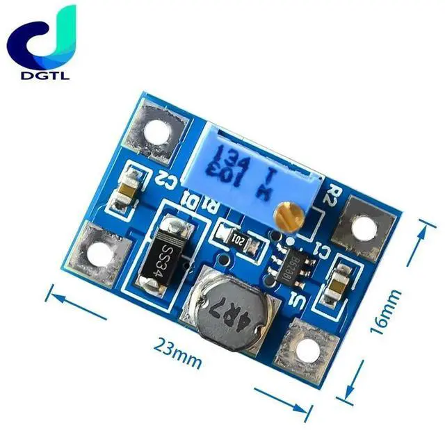 Alt view image 2 of 3 - DC-DC SX1308 Step-UP Adjustable Power Module Boost Converter