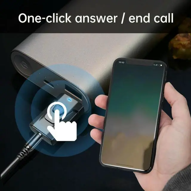 Main image of 4 in 1 USB Bluetooth Transmitter Receiver with Mic Handsfree Calling 3.5mm Aux RCA Stereo Wireless Audio Adapter Rich
