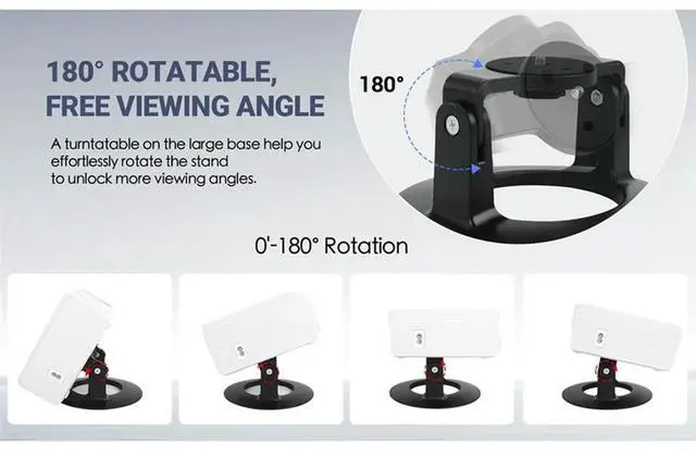 Alt view image 2 of 4 - Projector Stand For XGIMI JMGO For Home Theater Universal Desktop Support 180° Rotatable Bracket Holder