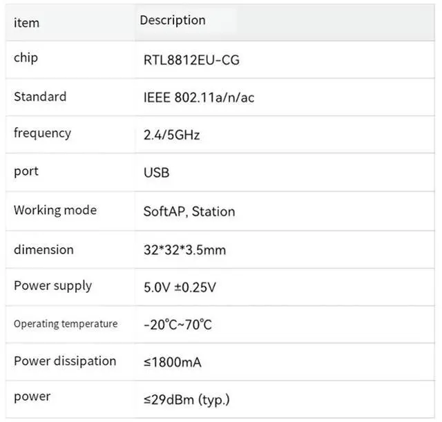 Alt view image 2 of 4 - 1Pcs BL-M8812EU2 Long Distance Drone 5G High-Power Module 5V Aerial Photo Transfer To USB External PA 867Mbps