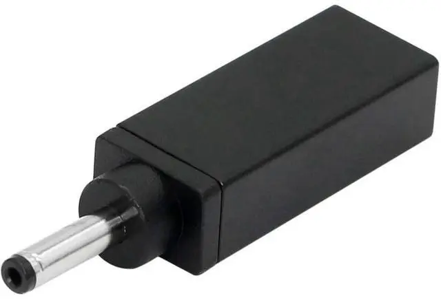 Main image of 1pc 100W DC PD Power USB-C Type C 3.1 Female Input to 3.5mm x 1.35mm Male Charger Charging Adapter Connector for Laptop