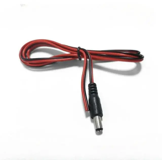 Alt view image 3 of 3 - 16AWG DC Power Plug Cable 5.5 x 2.1mm Female to Male Adapter Connector Cable 12V 10A 120W Power High Current Extension Cord
