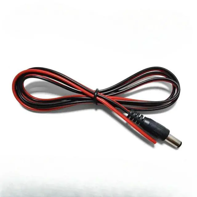 Alt view image 2 of 3 - 16AWG DC Power Plug Cable 5.5 x 2.1mm Female to Male Adapter Connector Cable 12V 10A 120W Power High Current Extension Cord