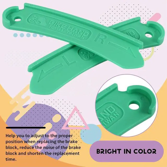 Alt view image 2 of 3 - BIKE HAND Durable Bike Brake Block Adjuster Tool Bicycle V Brake Holder Pads Blocks Fits MTB Road BIke Folding Bike Pads Rich