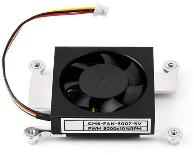 Alt view image 2 of 4 - CM5 Cooling Fan For Raspberry Pi Compute Module 5 Low Noise With Heat Conductive Tape CM5-FAN-3007-5V