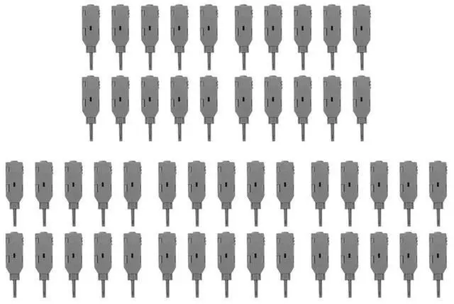 Alt view image 2 of 4 - 50Pcs 110 Test Head Rj11 Voice Connector Mdf Check Phone Voice For Krone Module Telecom Patch Panel