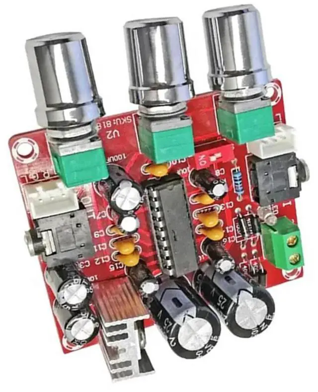 Alt view image 3 of 4 - BBE XR1075 Preamp Tone Board With Treble And Bass Adjustment Audio Equalizer Pre Amplifier For Enhanced Sound Control