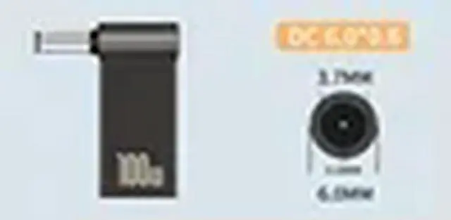 Main image of 100W Laptop Power Charger Supply Adapter 5A 20V Connector Female TypeC To DCMale Jack Plug Converter