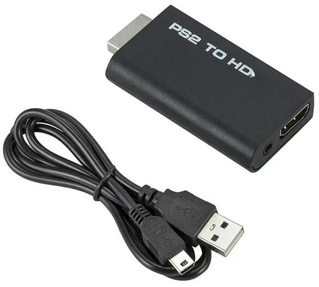 Main image of Ps2 To Hdmi-Compatible Compatible Converter Adapter Audio Video With 3.5mm Cable Supports Pc Ps2 480i 480p 576i Display Modes