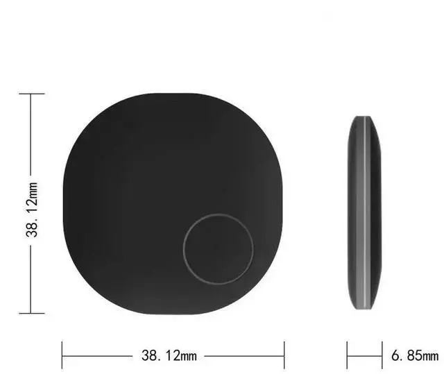 Alt view image 3 of 3 - Smart GPS Tracker Mini Bluetooth AntiLost Device Locator Tr for Pet Dog Cat Kids Car Wallet Key Collar Accessories