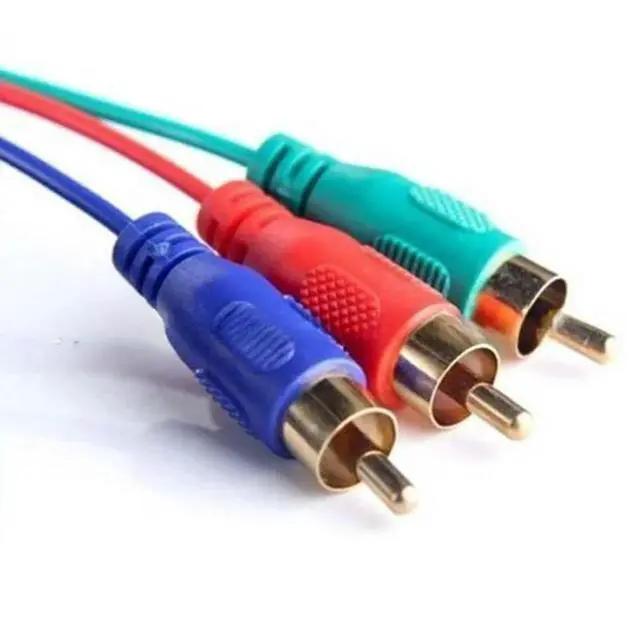 Alt view image 3 of 3 - 1M HDMI-compatible to AV Scaler Adapter HD Video Composite Converter Box HD to RCA AV/CVSB L/R Video 1080P 4K30HZ Support