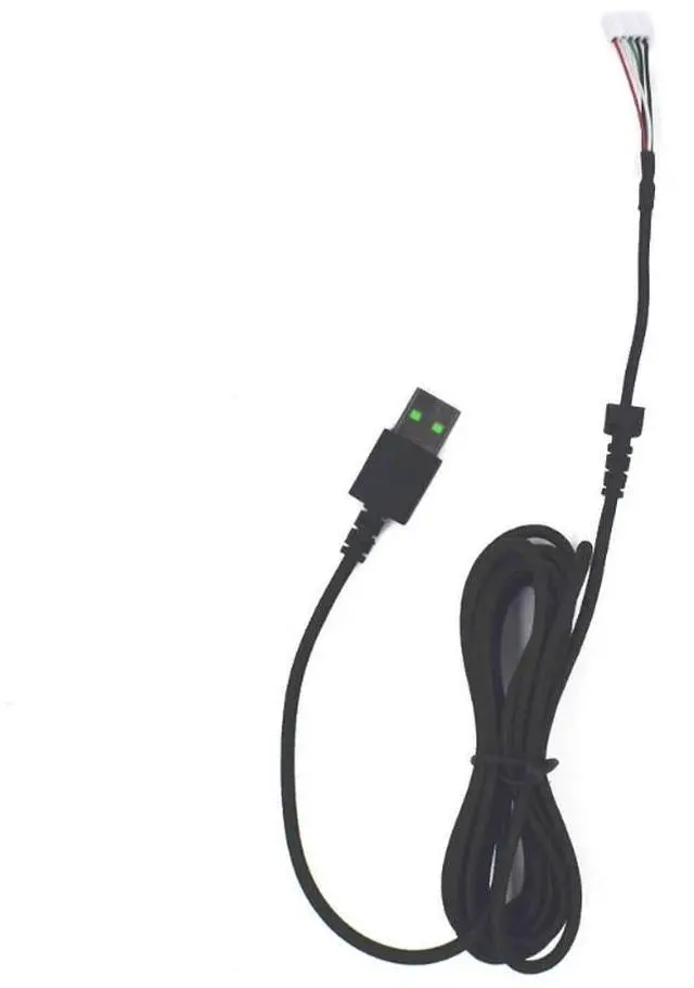 Alt view image 3 of 4 - Mouse USB Cable for Mamba Elite Mouse Replacement Accessories Durable Wear Resistant Nylon Line 2.2m