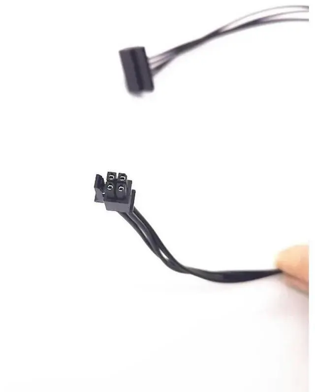 Alt view image 3 of 3 - 4 Pin to SATA Power Cable 35CM/45CM/65CM for Mainboard Interface SSD HDD Hard Drive Data Supply Cord