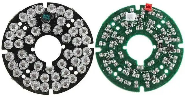 Alt view image 3 of 3 - 48 LED 60 Degree IR Infrared Illuminating Bulb Board For CCTV Home Security Camera