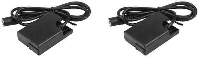 Main image of 2X Full Decoded Dc Coupler En-El14 Dummy Fit Power Supply For P7800 P7700 P7100 D5600 D5500 D5300 D5200