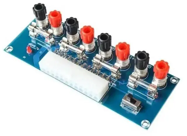 Alt view image 2 of 3 - XH-M229 Desktop PC Chassis Power ATX Transfer to Adapter Board Power Supply Circuit Outlet Module 24Pin Output Terminal 24 pins