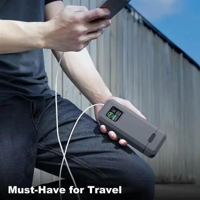 Main image of For Anker Prime 250W Power Bank Silicone Case Portable Carrying Travel Case Holder With TF/SIM Card