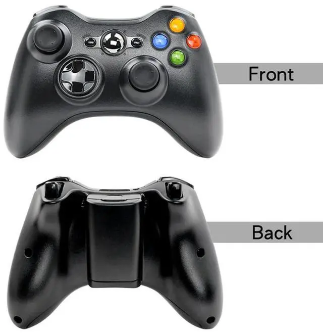 Alt view image 2 of 4 - For 360 Bluetooth 2.4G Wireless Gamepad Controller Joystick For X Box 360 Jogos Controle Win7 Win8 Win10 PC B