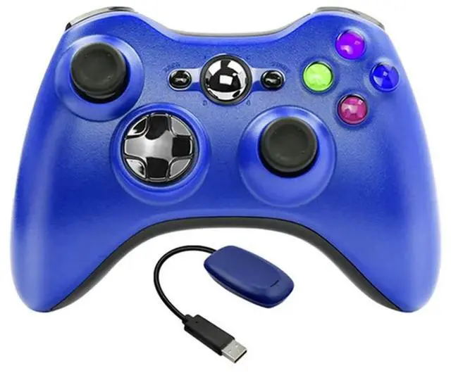 Main image of For 360 Bluetooth 2.4G Wireless Gamepad Controller Joystick For X Box 360 Jogos Controle Win7 Win8 Win10 PC B