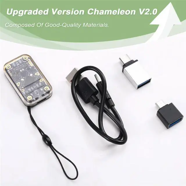 Main image of Chameleon Ultra V2.0 RFID Chip Reader Emulator Restart Function 125Khz 13.56Mhz NFC Card Decode Duplicator