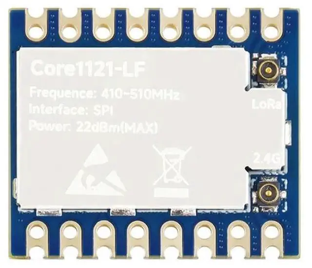Alt view image 4 of 4 - Core1121 Lora Module LF Communication LR1121 Chip For Sub-Ghz Band Anti-Interference Long-Range