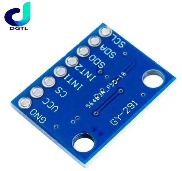Alt view image 2 of 3 - GY-291 ADXL345 digital three-axis acceleration of gravity tilt module IIC / SPI transmission