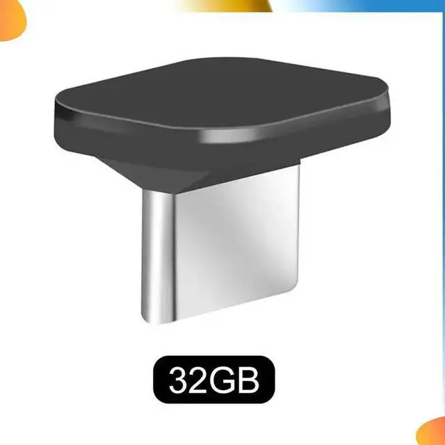 Alt view image 3 of 4 - 32GB Type-C Flash Portable Mini Short Car U Disk Fast Transmission USB Flash Drive Memory Stick For Car Computer TV PC
