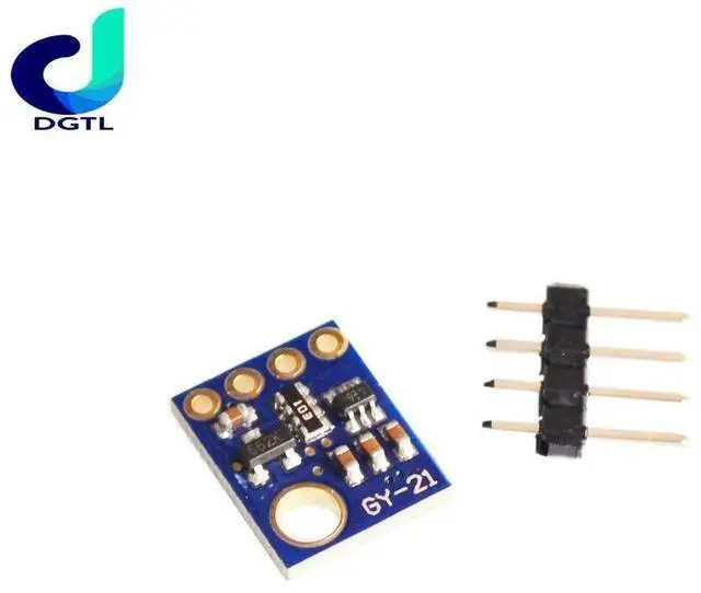 Main image of Humidity Sensor with I2C IIC Interface Si7021 Industrial High Precision GY-21 Temperature Sensor Module Low Power CMOS 3-5V