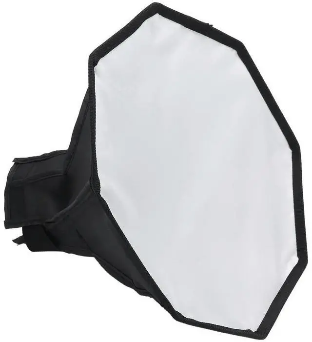 Alt view image 3 of 4 - 30Cm Octagon Universal Mini Softbox Flash Diffuser Portable Camera Soft Box For Yongnuo Speedlite Photo Studio
