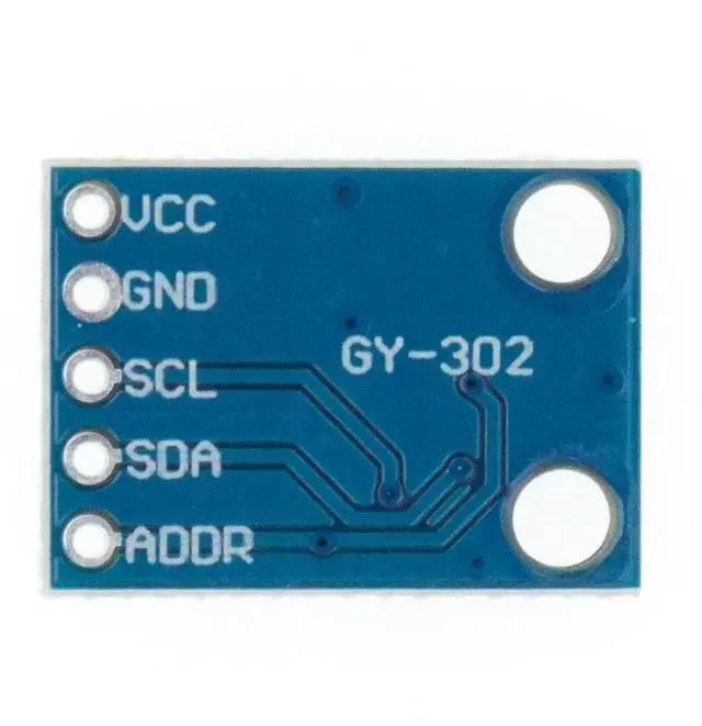 Alt view image 3 of 3 - light intensity illumination module 3V - 5V BH1750 BH1750FVI GY - 302