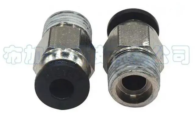 Alt view image 3 of 3 - 3D Printer Parts, Plastic Straight Through Quick Connector, Self-locking, V6 Pneumatic Connector PC4 - m10, 3D Printer Accessori