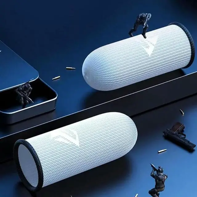 Alt view image 3 of 4 - 2Pair Game Glove Tablet Screen Touch Mittens Sweatproof Screen Finger Sleeve Controller Gaming Gloves